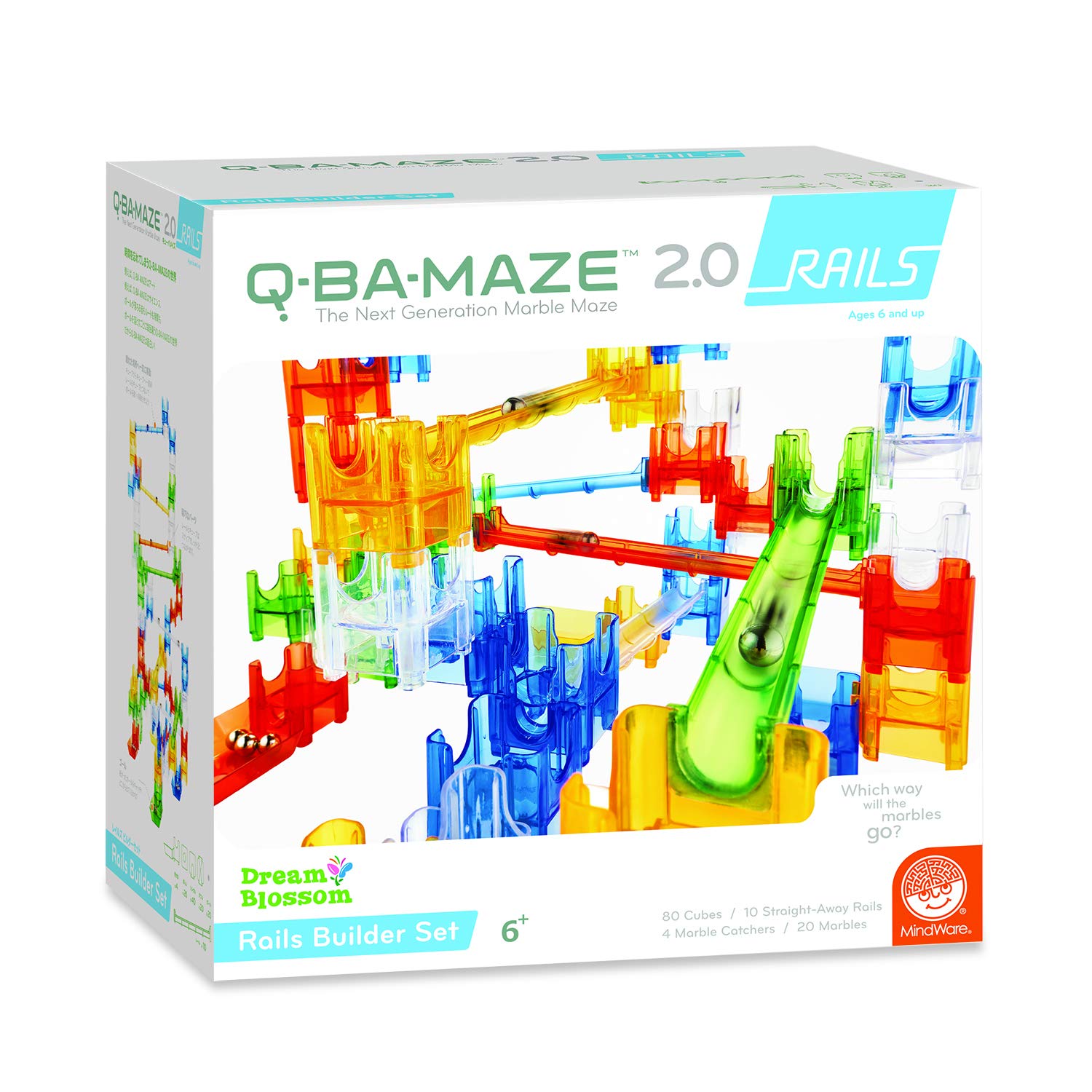 

Cuban Maze Slope Toy Rails Builder Set
