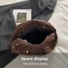 Trendy  Women Hobo Bags Wrinkled Clutches Crossbody Dumpling Bag Studded Unique Comfortable Texture  Handheld Bag for Ladies