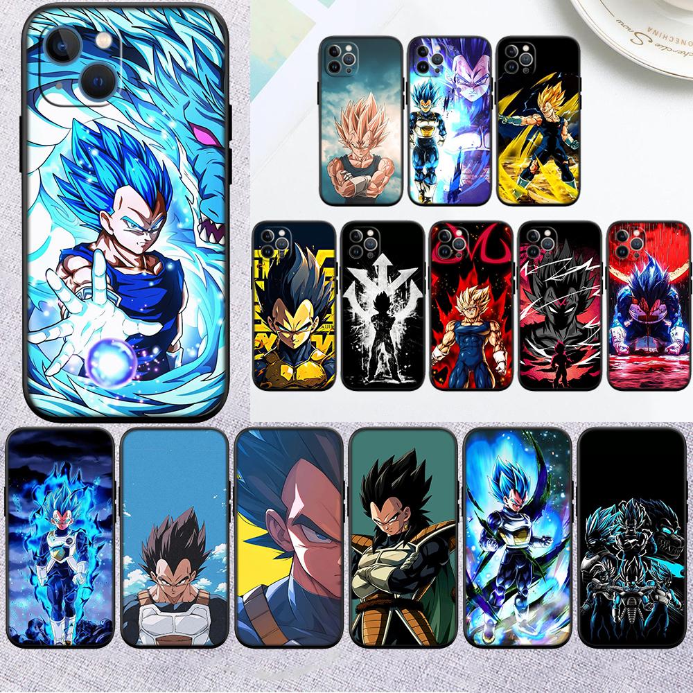 Dragon Ball Vegeta Phone Case for Samsung Galaxy Note 10 20 S23 S22 Ultra FE Plus M06 M15 M16 M35 M55