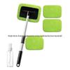 Telescopic Microfiber Car Window Cleaning & Defogging Brush Set