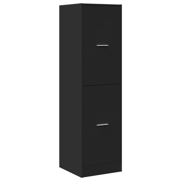 VidaXL Apothecary Cabinet Black 40x41x144.5 Cm Engineered Wood, Apothecary Chest, Apothecary Furniture, Chest 3309637