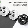 4Pcs Self Adhesive Casters Wheel No Drill Appliance Rollers 360 Degree Rotation Sticky Pulley Appliance Sliders