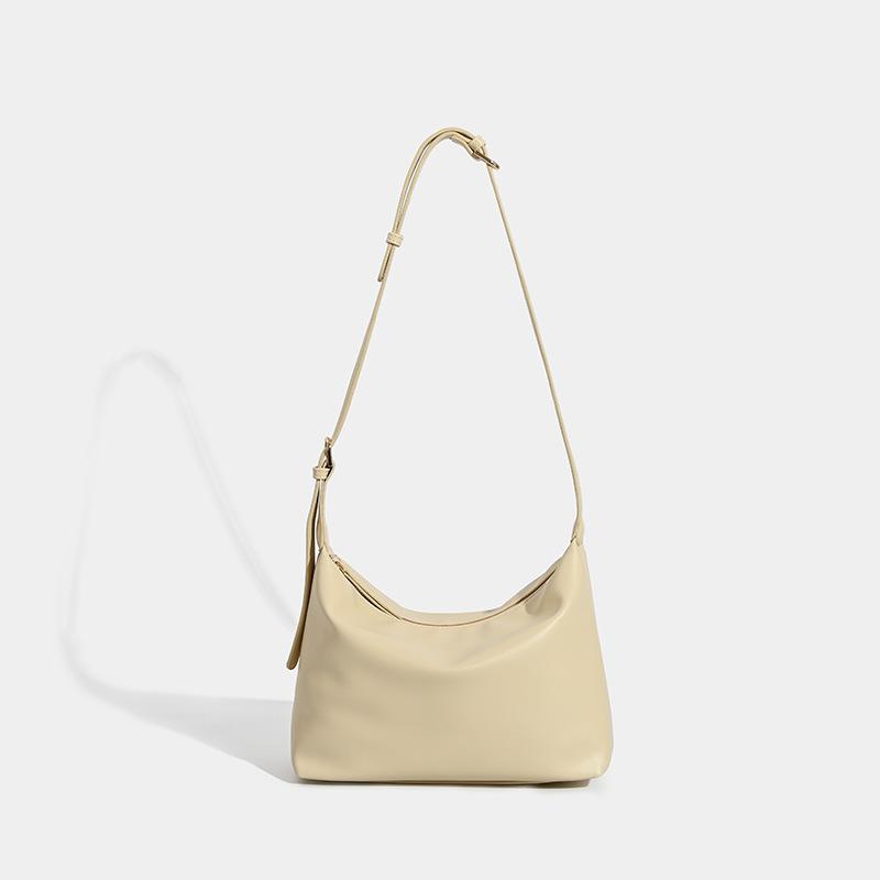 Oilskin tote bag women's large-capacity shoulder commuter bag summer new soft leather niche messenger bag bag versatile commuter