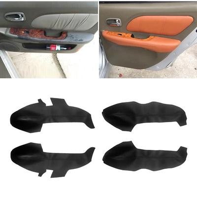Potah dveřního panelu z měkké kůže pro Hyundai Sonata 2004 2005 2006 2007 2008 Car-styling Kryt panelu loketní opěrky dveří Samolepka Lišta