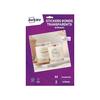 Stickers Ronds - Avery Dennison - 5 Feuilles - Transparent - Brillants - Diamètre 4 Cm
