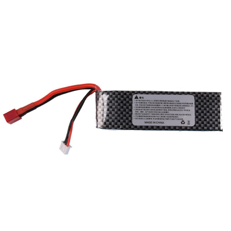 7.4V 2600mAh Lipo Battery T Plug for WLtoys 1/14 144001 RC Car Upgrade Parts