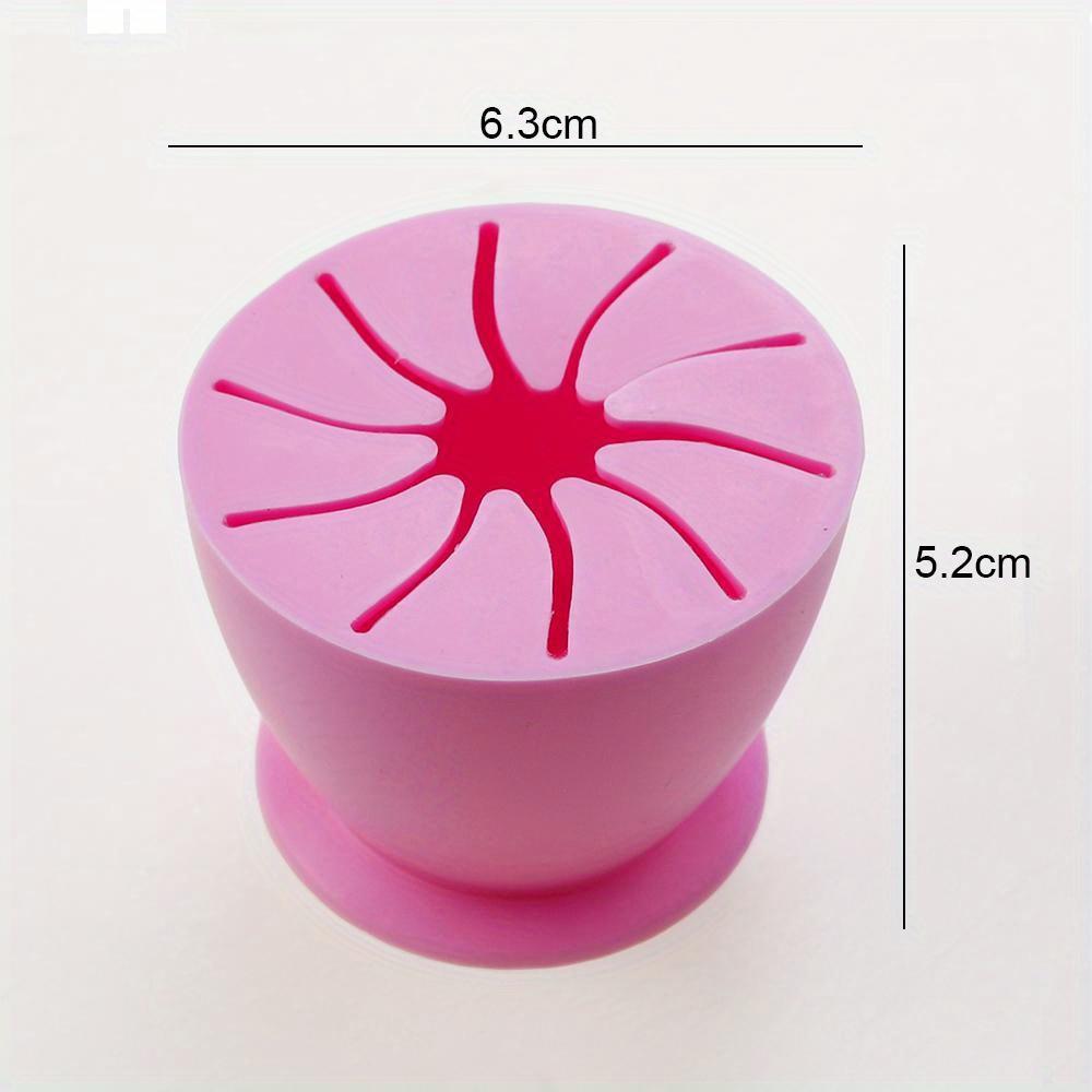 Desktop Garbage Collection Box Vinyl Weeding Scrap Collector With Suction Cup Silicone Storage Ball Waste Box