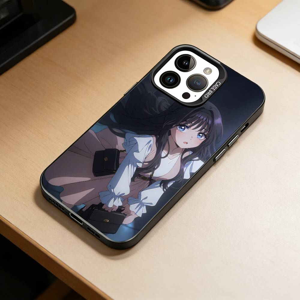Kaoruko W-Waguri  Phone Case For iPhone 17,16,15,14,13,12,11 Plus,Pro Max,XS,Colorful Silver Black Cover