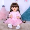KEIUMI 55cm Reborn Baby Dolls Looks Like Princess Full Vinyl Can Bathe Babies Doll Newborn Girl Playmates Christmas Birthday Gifts
