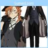 Bungo Stray Dogs Costum Cosplay Nakahara Chuuya Ținută Exquisită Retro de Detectiv