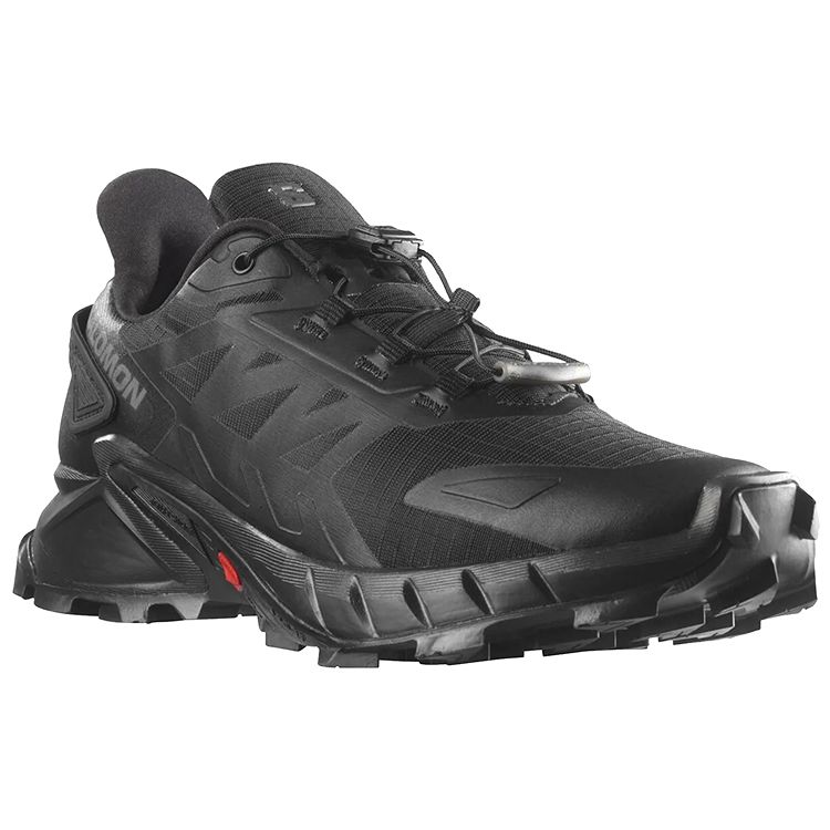 Salomon Supercross 4 Fabric Durable Breathable Low-Top Outdoor Functional Shoes Women Shoes Black 417374