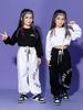 Jazz Street Dance Kostüme für Mädchen: Stilvolle Crop Tops für Frühlings- & Herbstauftritte, Shows und Training