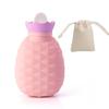 Silicone Explosion-Proof Hot Water Bottle: Portable, Microwaveable Mini Hand Warmer