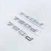 ABBD1 New Chrome Black Numbers Letters 730d 740d 745d 750d 760d ABS Emblem for 7 Series Car Trunk Exterior Decoration Logo Sticker