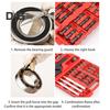 Internal Bearing Disassembly Puller Tool Set Rustproof Corrosion Resistant Automotive Bicycle Bearing Removal Tool Blind Hole Bearing Puller Set