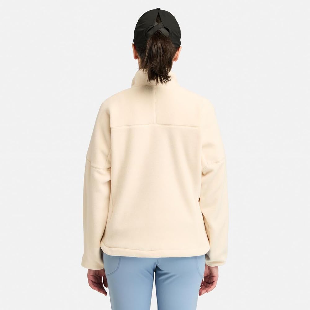 Timberland Women's Polartec® Full-Zip Fleece, Angora, Size S (TB0A5ZF7EFL1)