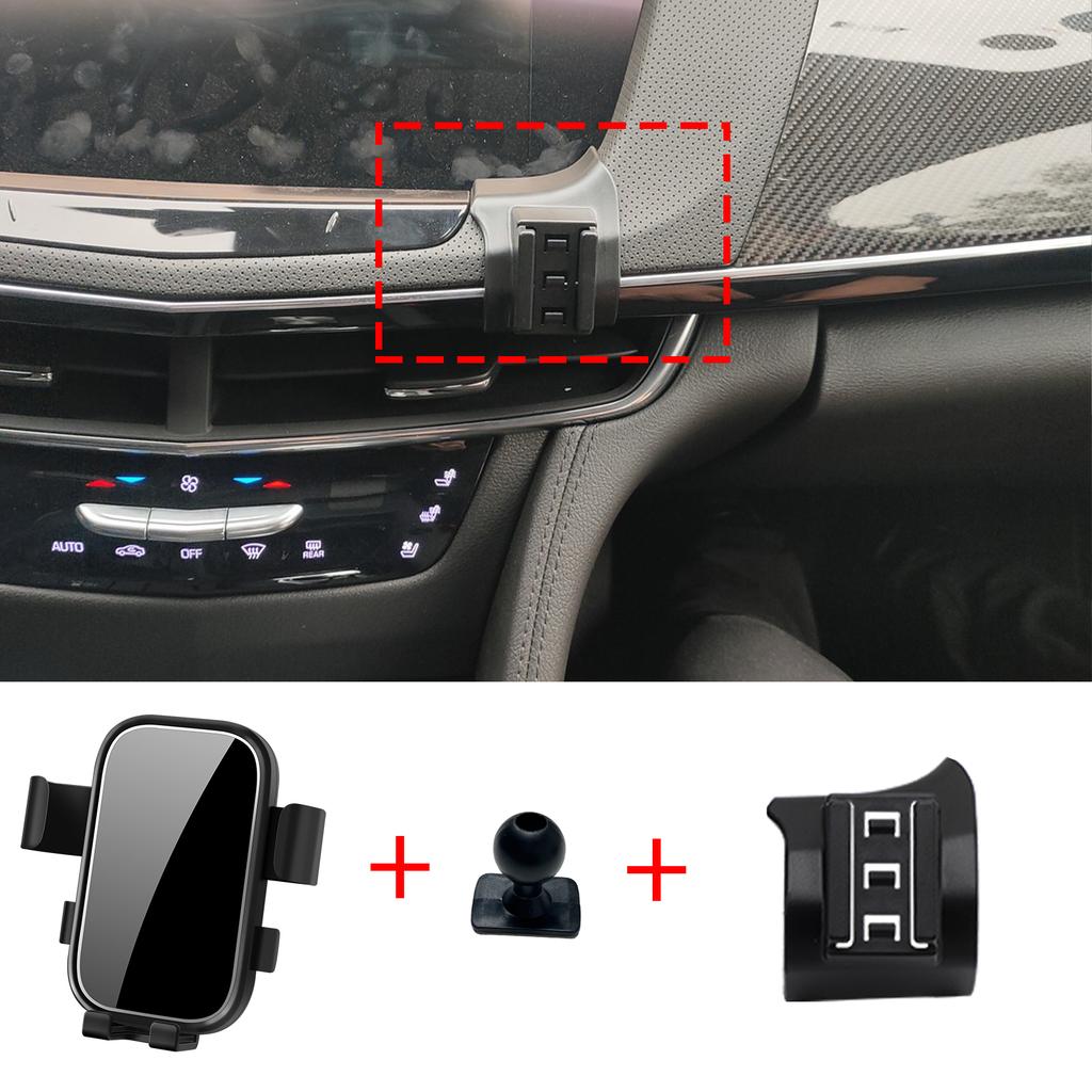 Car Mobile Phone Holder for Cadillac CT6 2017 2018 2019 2020 2025 2025 2025 GPS Bracket Navigation Stand Auto Accessories