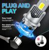 Canbus No Error New LED Headlight D4S/D4R 20000LM 200W High Power Lamp with Cooling Fan  3570 CSP Chip Auto Lights