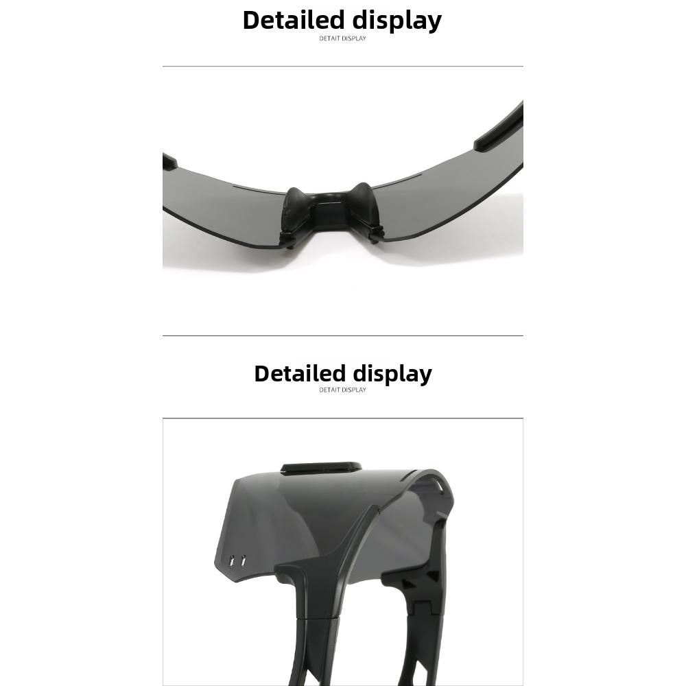 Sportbrille neue Outdoor farbwechselnde Sonnenbrille Herren- und Damenmode winddichte Fahrradsonnenbrille