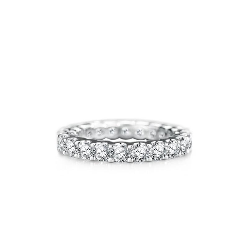 

Кольцо из серебра 925 пробы для мужчин и женщин с цирконием и бриллиантами Size 9