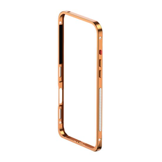 Metal Phone Case for IPhone 17/17 Pro/17 Max/17 Air Detachable Lens Cover & Heat Dissipation Phone Case Ultra-Thin Protective Frame with Hidden Strap