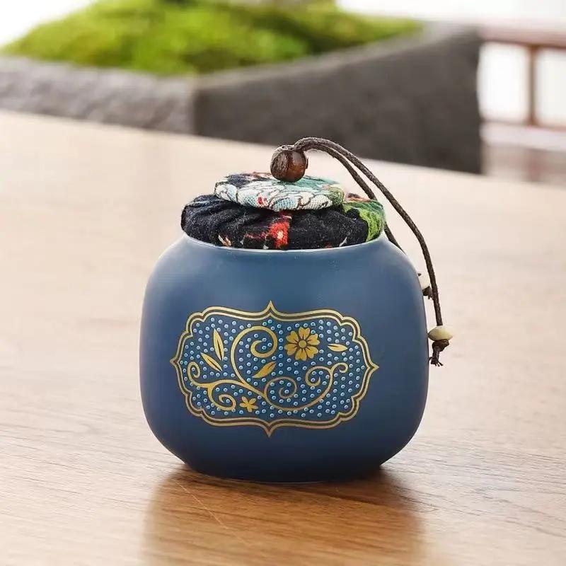 Portable Travel Tea Set Small Set Outdoor Ceramic One Pot Three Cups Portable Cover Bowl with Tea Infuser Tumbler