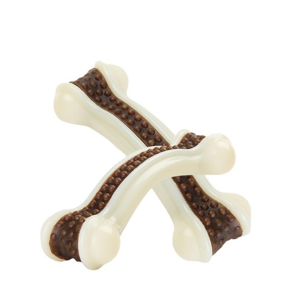 Dog Chew Toys For Dogs Who Love To Chew, Real Beef Flavor, Indestructible Dog Teething Chew Toys