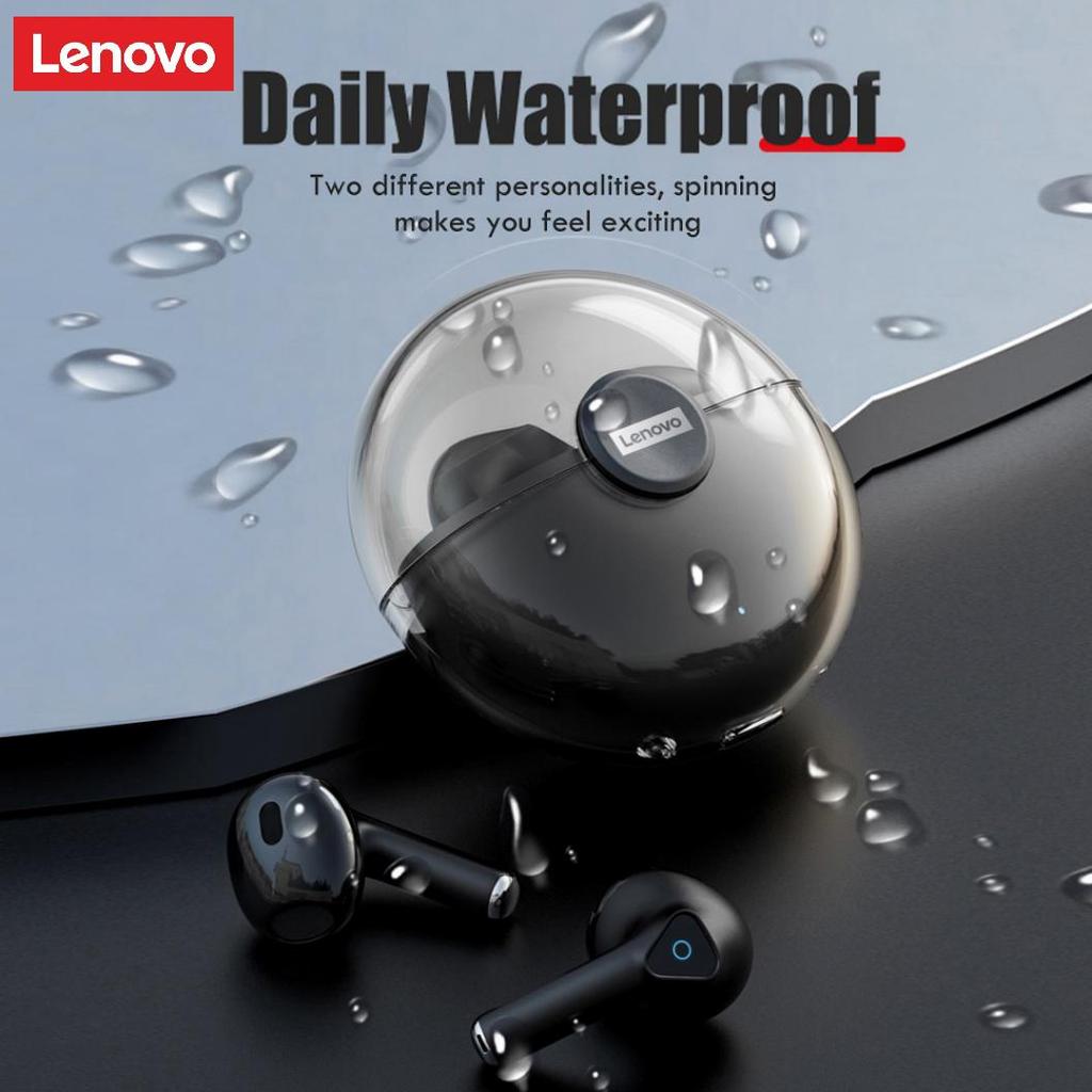Lenovo LP80 Bluetooth Earphones TWS Wireless Touch Control Headphones Noise Reduction HD Stereo Headsets Gaming Earbudswith Mic