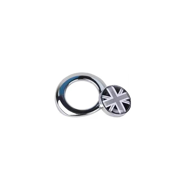 

3D Metal Car One-click Start Button Cover Stickers For MINI Cooper R55 R56 R57 R58 R59 R60 Auto Interior Decoration Accessories серый