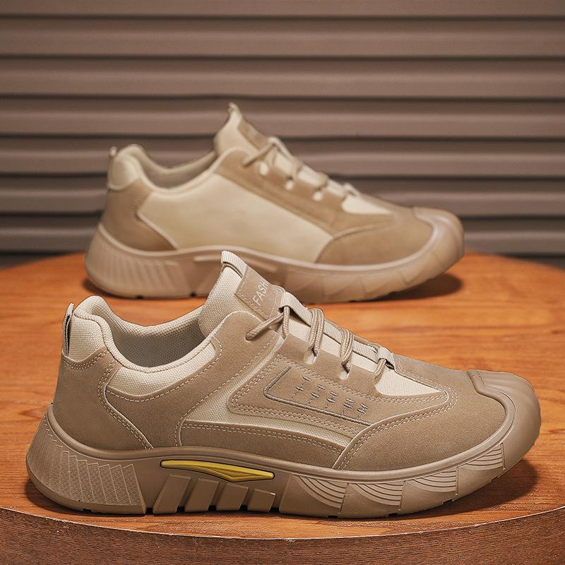 

Men s shoes autumn and winter new outdoor mountaineering wear-resistant sports shoes men s construction site work labor insurance shoes spot 44
