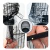 Universal Bird Cage Cover 360 Degrees Covering Bird Cage Mesh Net Elastic Birdcage Cover Soft Bird Seed Guard Skirt For Home