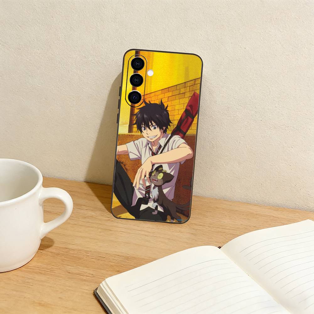 O-Okumura R-Rin Phone Case For Samsung Galaxy A73,A72,A71,A70,A53,A52,A51,Others Soft Black Cover