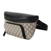 Gucci GG Supreme Adjustable Shoulder Strap Zipper Closure Canvas Waist Bag Men waist bag Light-Brown 779843-FAC95-9772