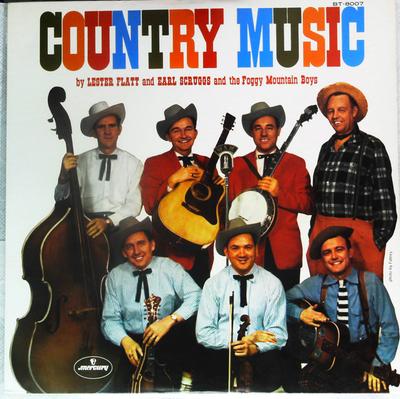 LP Record LESTER FLATT  Country Music BT8007 MERCURY 1975 Japan CountryFolk Used