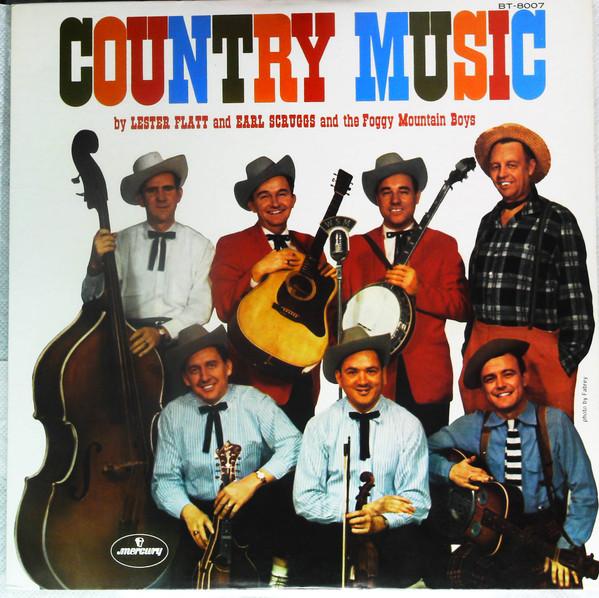 

LP Record LESTER FLATT Country Music BT8007 MERCURY 1975 Japan CountryFolk Used