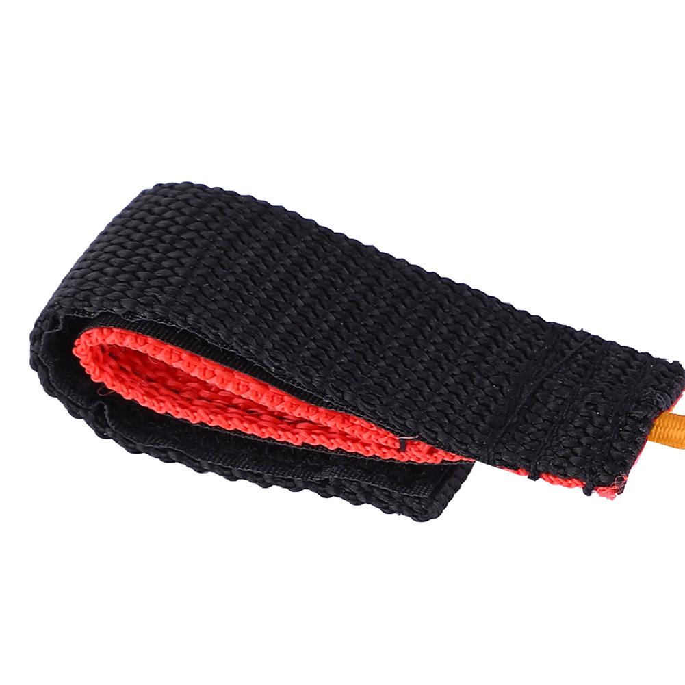 Elastic String Boating Kayak Paddle Safety Rod Leash with Carabiner for Paddling