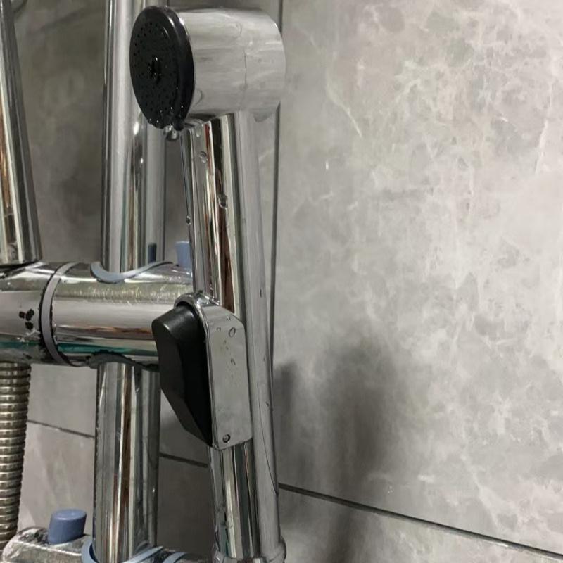 

1 шт. Ручной смеситель для ванны двойного назначения с насадкой для промывки под давлением - Простая установка, Современная хромированная отделка, Настенный, Не требует батареек