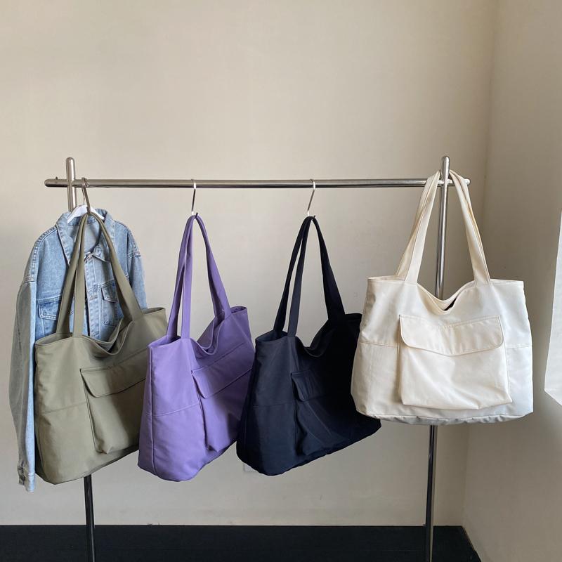 Lightweight Handbag Women Large Capacity Travel Tote Bag Short Trip Commuter Underarm Bag