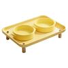 Ergonomic Cats Bowl Dining Table Set For Pet Cats And Dog Water and Food Feeder Feeding Station for Indoor Wet and Dry Food