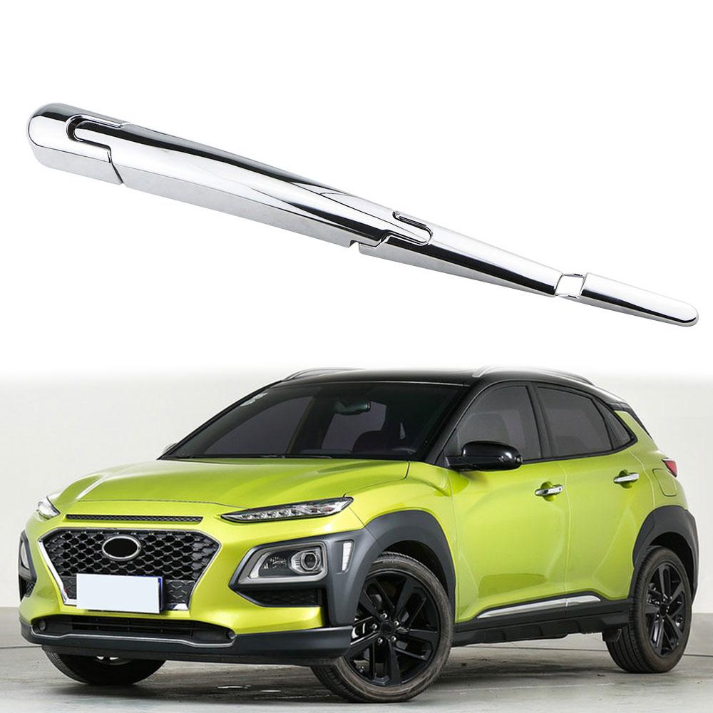 Car Rear Wiper Cover Trim for Hyundai Kona 2017 - 2021 2022 Rear Windshield Wiper Cap Decorative Sticker Accessories