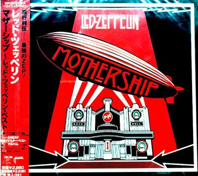 CD LED ZEPPELIN - Mother Ship - Led Zeppelin Best WPCR12783 Atlantic 2007 Japan ObiRock Used