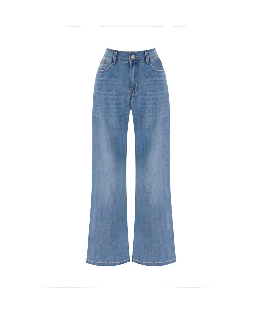 PAIGEFLYNN Flap Pocket Slim Bootcut Denim_P6Bpt014C
