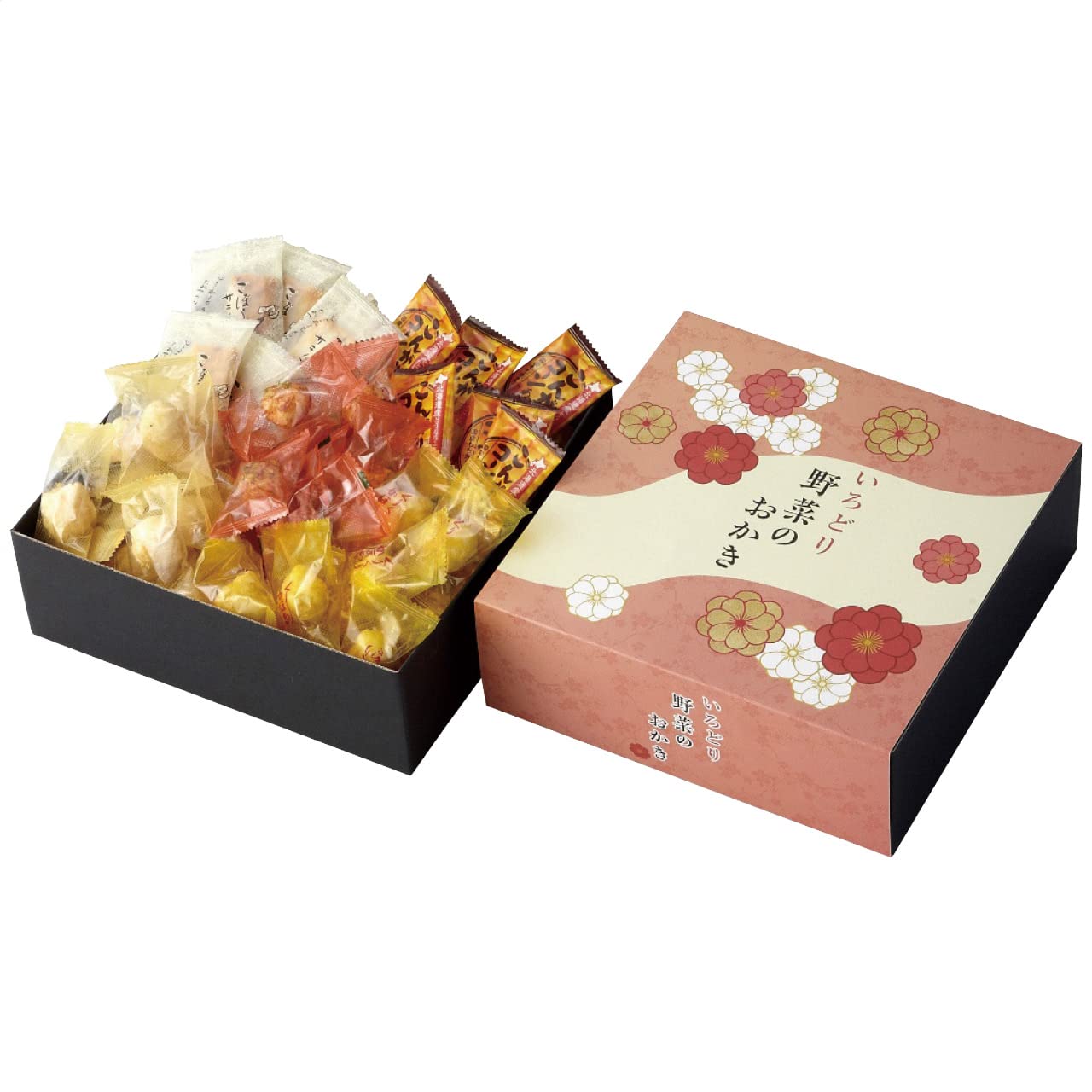 

Colorful vegetable rice crackers