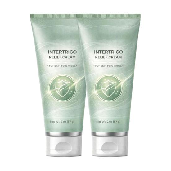 

Intertrigo Cream Skin Fold Care Support Cream for Soothing Irritated Skin Moisture Friction Protection 2pcs
