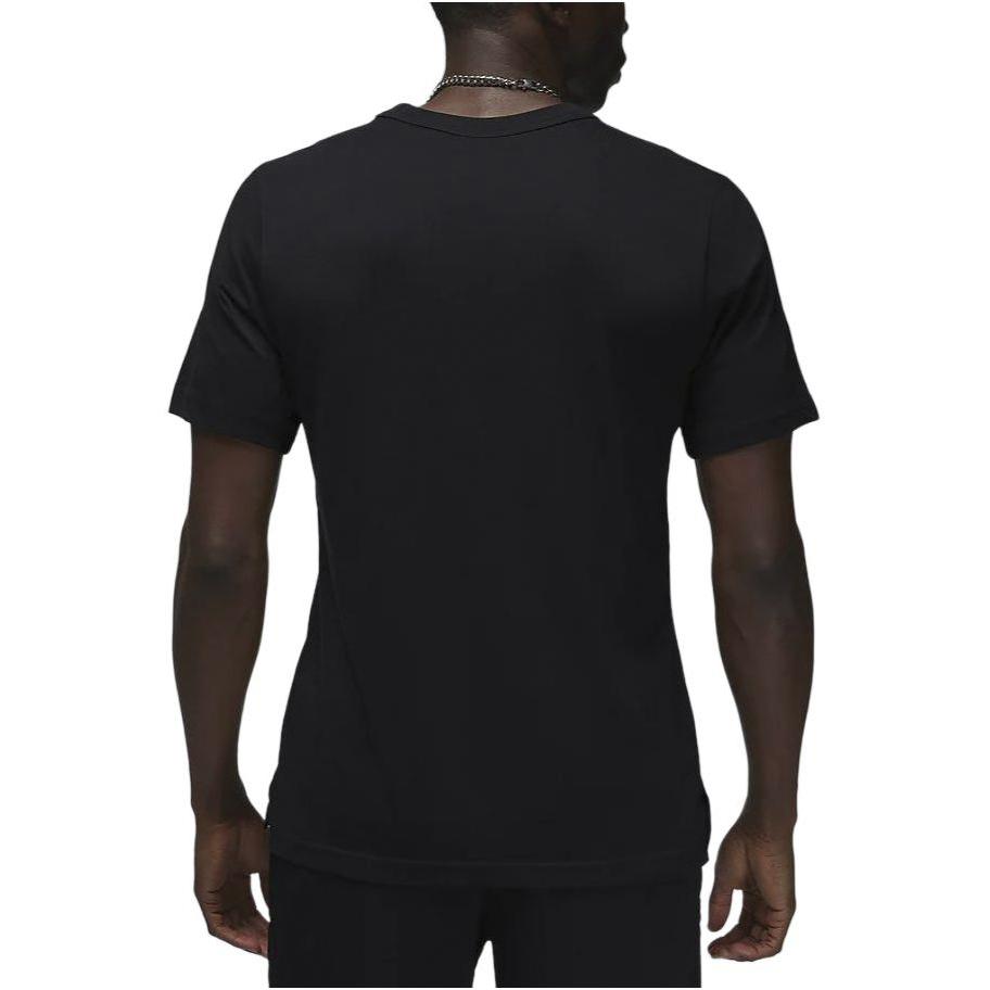 Jordan Solid Color Crew Neck Casual Short Sleeve T-Shirt Men Tops Black FN5830-010