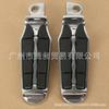 Compatible Chrome Foot Pegs for Harley 883, 1200, 48, Dyna, Fat Boy, Breakout, Heritage