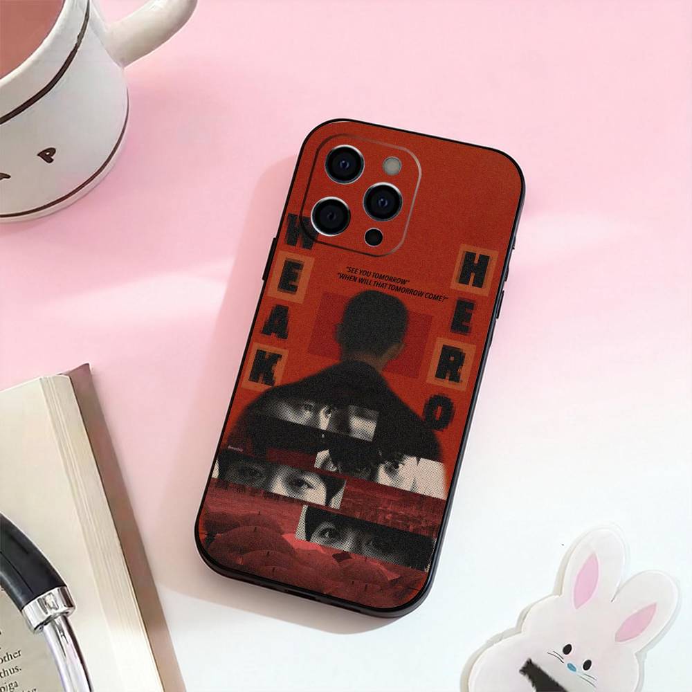 W-Weak H-hero Class Wallpaper   Phone Case For iPhone 17,16,15,14,13,12,11 Plus,Pro Max,Soft Silicone Black Cover