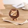 New Creative Mini Student Clock Cartoon Lion Desktop Alarm Clock Children's Cute Bedroom Silent Mechanical Ins Bedside Ornaments