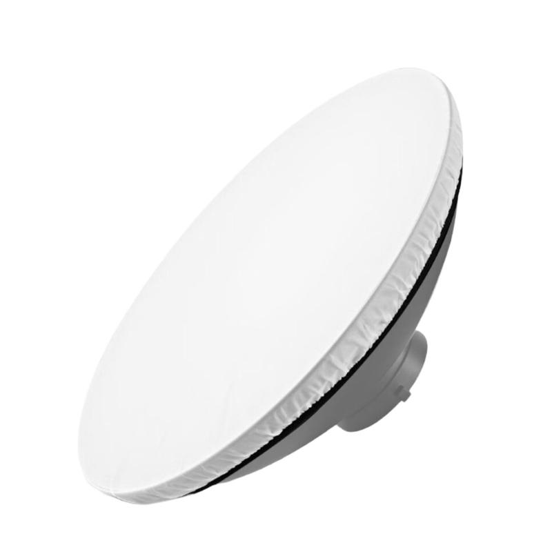 42cm Soft Diffuser Lamp Cover Cloth Diffuser Reflector Lamp Sock for Flashing Light Beauty Dish Photography Studio