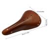 Comfortable Bikes Seat Cushions Bikes Seat PU Leather Handmade Water proof Bikes Saddle for Road Bikes